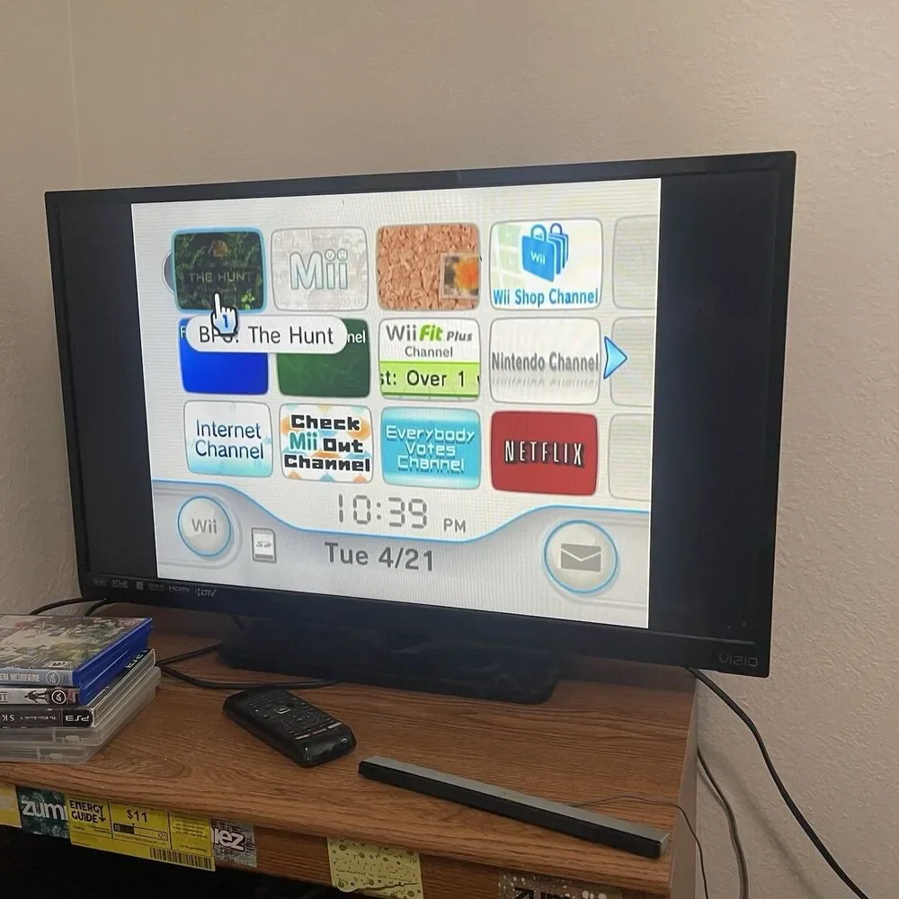 Nintendo Wii Gamecube Compatible RVL-001 Tested Works Console Bundle Black